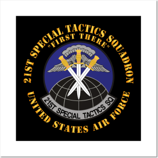 21st Special Tactics Squadron - First There X 300 Posters and Art